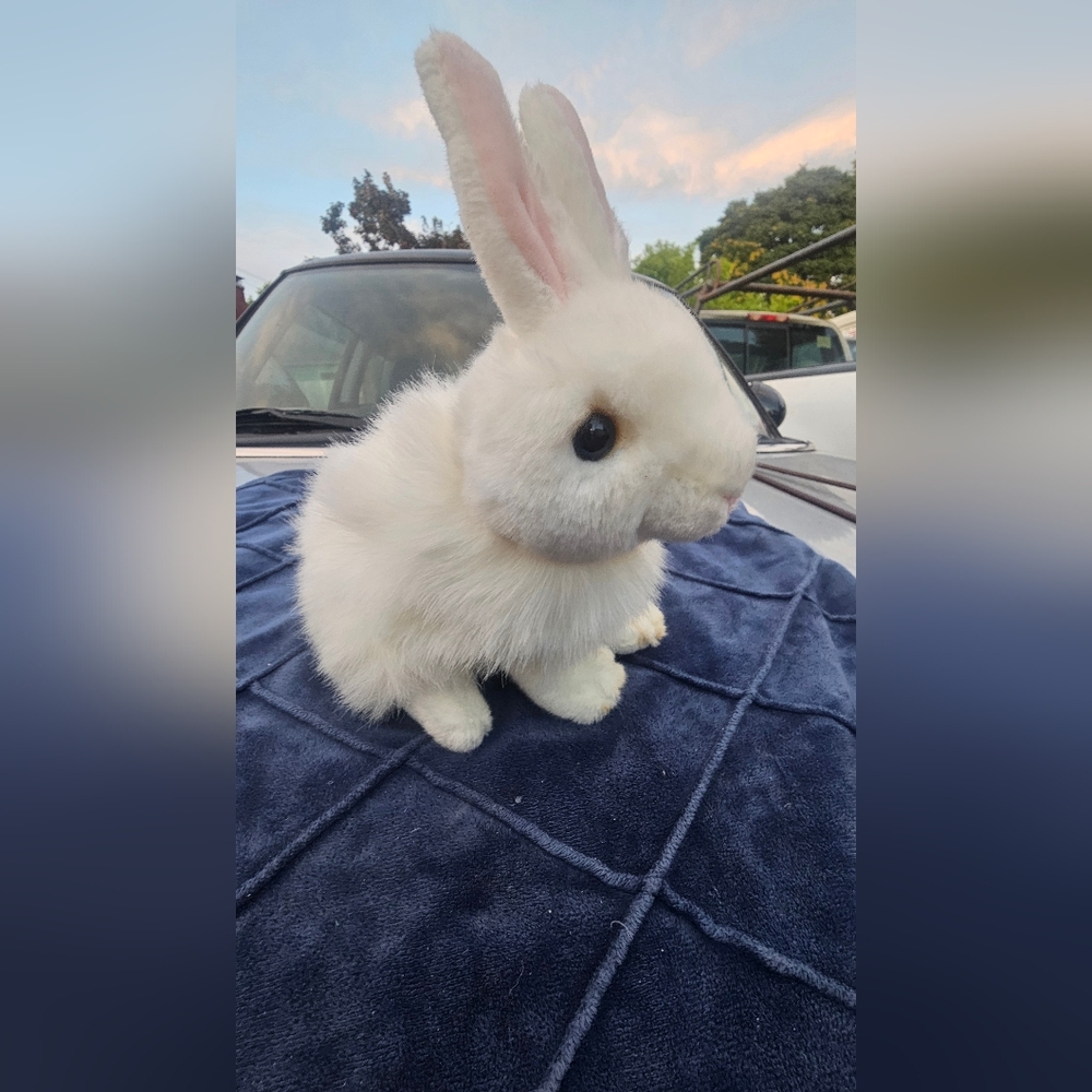 Purley Luxe Stuffed Animal Bunny